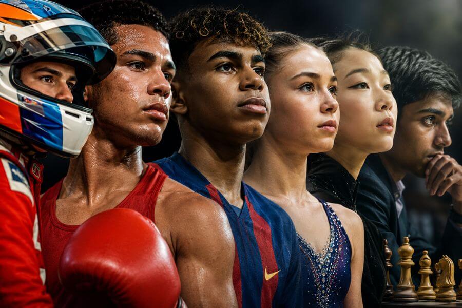 10 Youngest Athletes to Win a World Championship spospo10