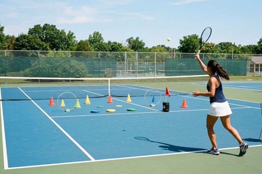 Read more about the article 9 Most Creative Tennis Target Cones and Training Markers for Solo Serve Practice