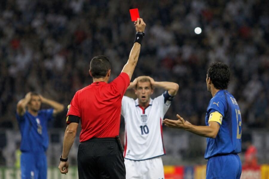 Read more about the article 5 Most Shocking Red Cards in World Cup History